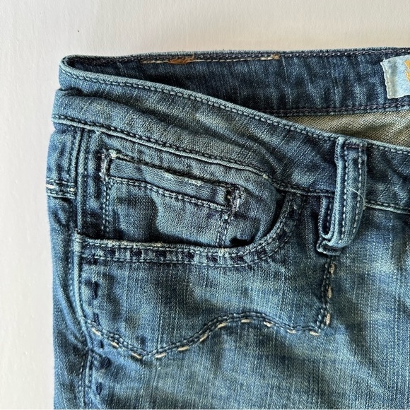 Antik Jeans Size 28 Y2K Embroidered Pocket - Picture 14 of 15